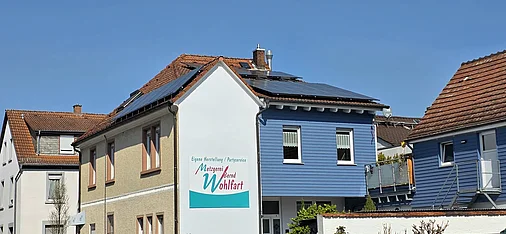 Metzgerei Wohlfart — PV-Anlage mit Speicher