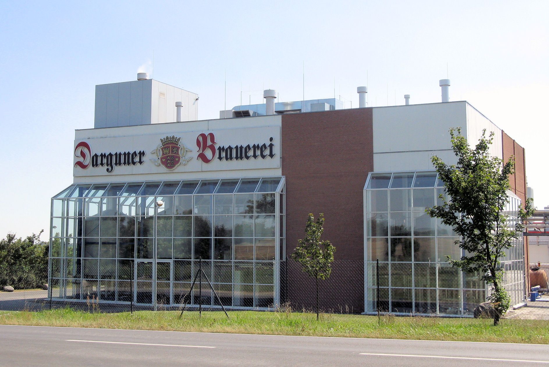 Darguner Brauerei mit Solaranlage